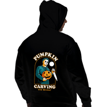 Load image into Gallery viewer, Secret_Shirts Pullover Hoodies, Unisex / Small / Black Halloween Carving
