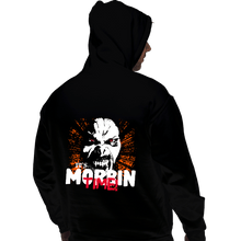 Load image into Gallery viewer, Daily_Deal_Shirts Pullover Hoodies, Unisex / Small / Black It&#39;s Morbin&#39; Time!
