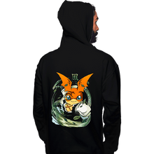 Load image into Gallery viewer, Daily_Deal_Shirts Pullover Hoodies, Unisex / Small / Black Hashira Wind
