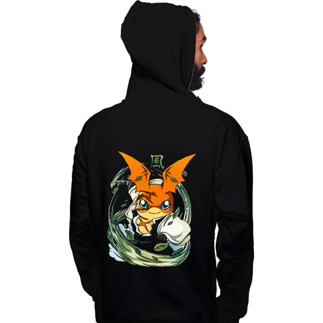 Daily_Deal_Shirts Pullover Hoodies, Unisex / Small / Black Hashira Wind