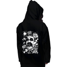 Load image into Gallery viewer, Daily_Deal_Shirts Pullover Hoodies, Unisex / Small / Black Captain Spaulding Splatter
