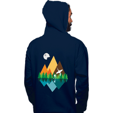 Load image into Gallery viewer, Secret_Shirts Pullover Hoodies, Unisex / Small / Navy The Forest View
