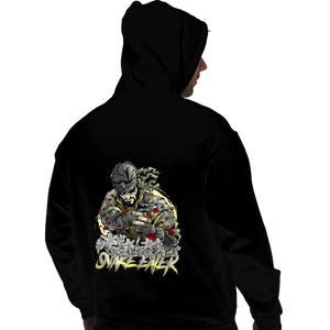 Daily_Deal_Shirts Pullover Hoodies, Unisex / Small / Black The Snake Eater