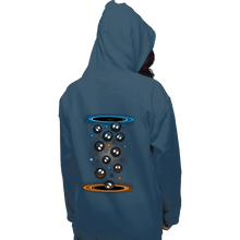 Load image into Gallery viewer, Shirts Pullover Hoodies, Unisex / Small / Indigo Blue Soot Portals
