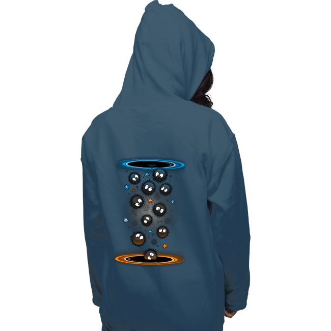 Shirts Pullover Hoodies, Unisex / Small / Indigo Blue Soot Portals