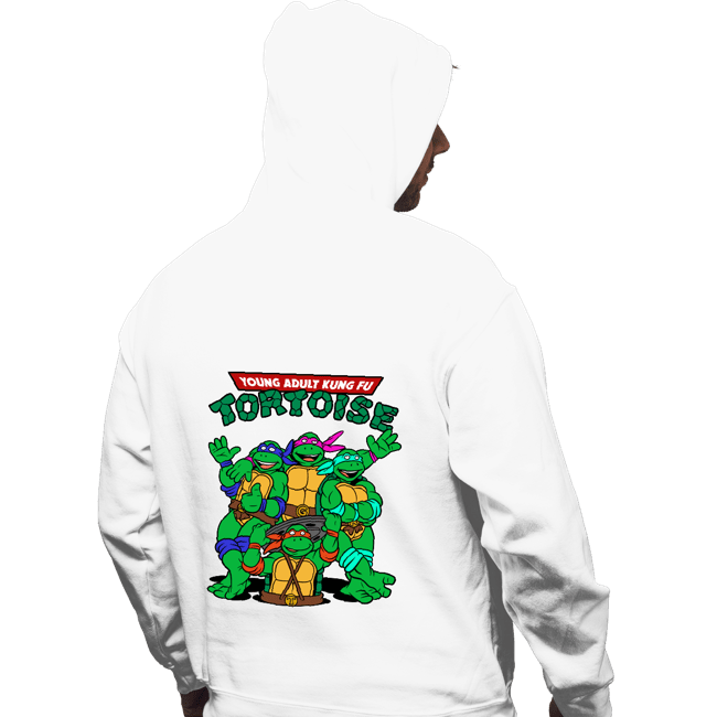 Secret_Shirts Pullover Hoodies, Unisex / Small / White Kung Fu Tortoise