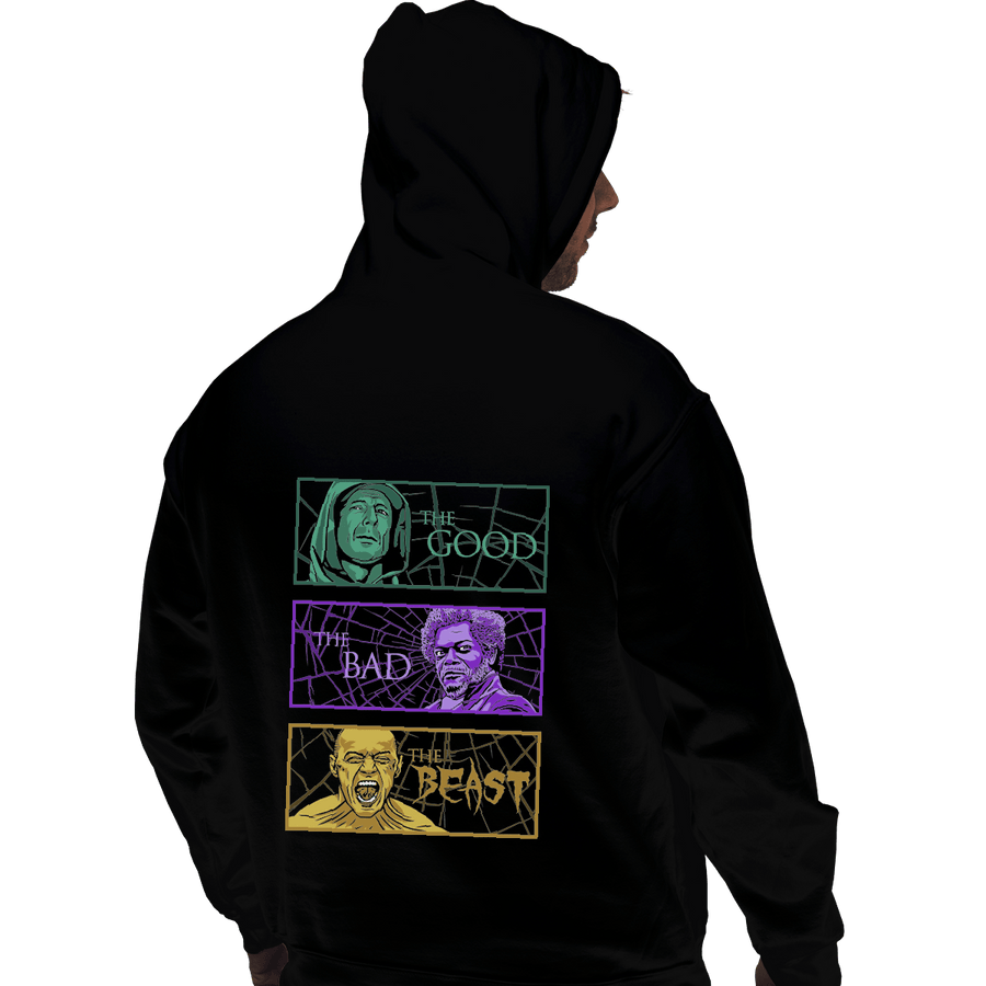 Shirts Pullover Hoodies, Unisex / Small / Black The Good, The Bad, And The Beast