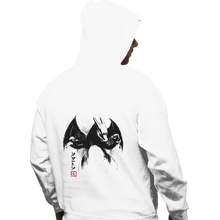 Load image into Gallery viewer, Shirts Pullover Hoodies, Unisex / Small / White Char Ink
