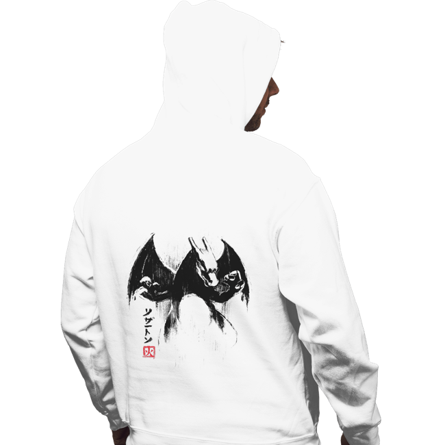 Shirts Pullover Hoodies, Unisex / Small / White Char Ink