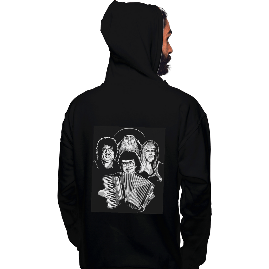 Shirts Zippered Hoodies, Unisex / Small / Black Bohemian Polka