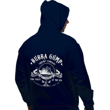 Load image into Gallery viewer, Daily_Deal_Shirts Pullover Hoodies, Unisex / Small / Navy Bubba Gump Shrimp Company
