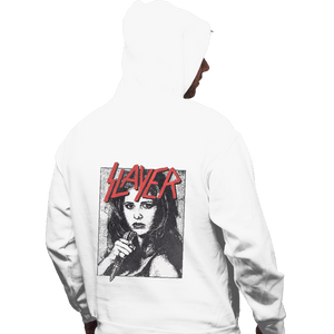 Daily_Deal_Shirts Pullover Hoodies, Unisex / Small / White Slayer Buffy