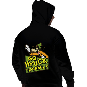 Shirts Zippered Hoodies, Unisex / Small / Black Go Hyuck Yourself