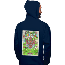 Load image into Gallery viewer, Shirts Pullover Hoodies, Unisex / Small / Navy The Mushroom Kingdom

