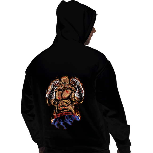 Daily_Deal_Shirts Pullover Hoodies, Unisex / Small / Black Sagat Fighter