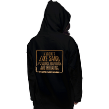 Load image into Gallery viewer, Secret_Shirts Pullover Hoodies, Unisex / Small / Black Bad Sand Feels
