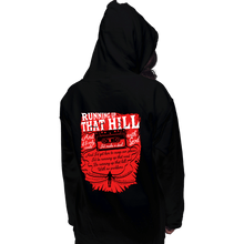 Load image into Gallery viewer, Daily_Deal_Shirts Pullover Hoodies, Unisex / Small / Black Running Up That Hill Tape
