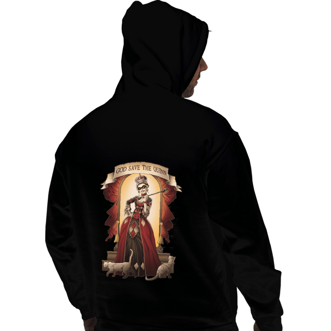 Shirts Pullover Hoodies, Unisex / Small / Black God Save The Quinn