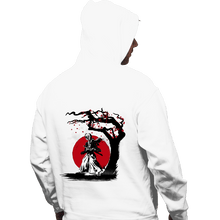 Load image into Gallery viewer, Shirts Pullover Hoodies, Unisex / Small / White Wandering Samurai
