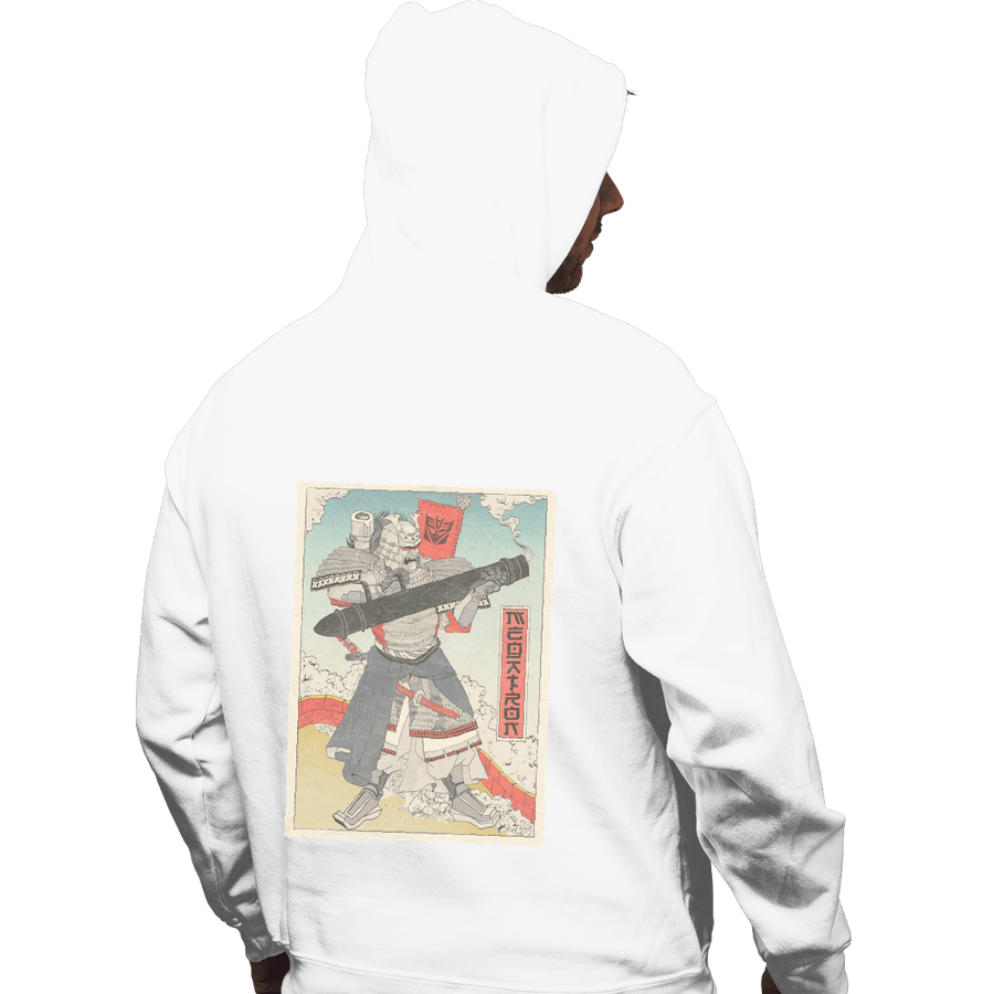 Shirts Zippered Hoodies, Unisex / Small / White Megatron