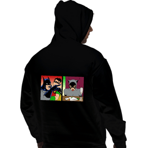 Secret_Shirts Pullover Hoodies, Unisex / Small / Black Batman Yelling At Catwoman