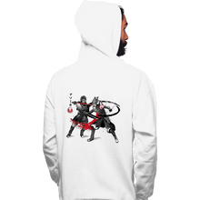 Load image into Gallery viewer, Daily_Deal_Shirts Pullover Hoodies, Unisex / Small / White The Final Lesson Sumi-e
