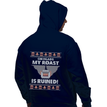 Load image into Gallery viewer, Shirts Zippered Hoodies, Unisex / Small / Navy Roast Is Ruined
