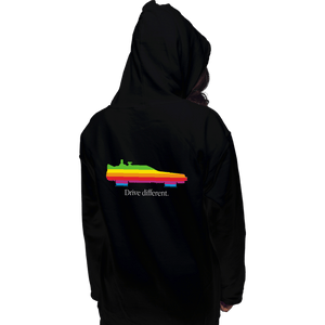 Secret_Shirts Pullover Hoodies, Unisex / Small / Black Drive Different