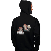 Load image into Gallery viewer, Shirts Pullover Hoodies, Unisex / Small / Black Chucky&#39;s Girl
