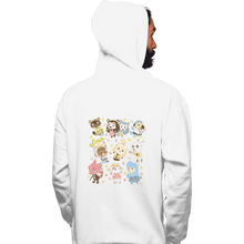 Load image into Gallery viewer, Shirts Zippered Hoodies, Unisex / Small / White Cute Bunch
