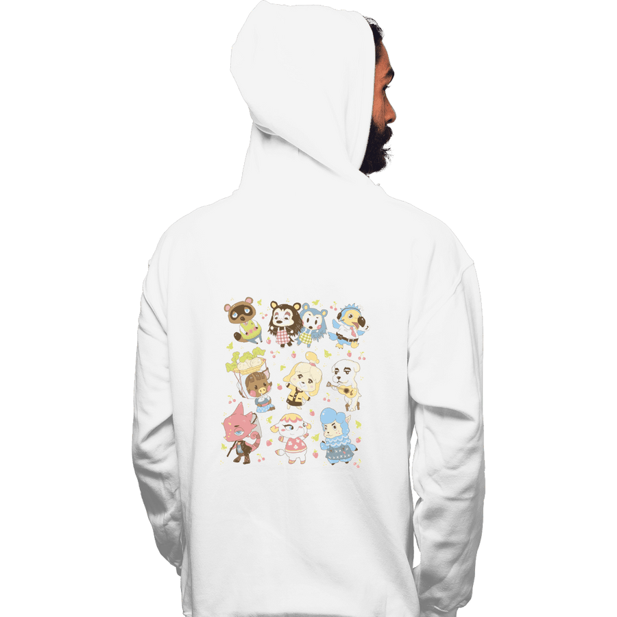 Shirts Zippered Hoodies, Unisex / Small / White Cute Bunch