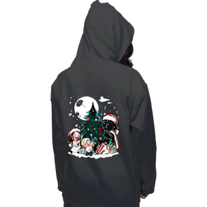 Daily_Deal_Shirts Pullover Hoodies, Unisex / Small / Charcoal Christmas In The Stars