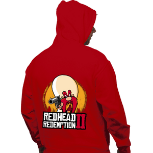Shirts Pullover Hoodies, Unisex / Small / Red Readhead Redemption II