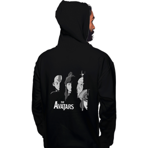 Shirts Zippered Hoodies, Unisex / Small / Black The Avatars