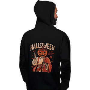 Shirts Pullover Hoodies, Unisex / Small / Black Halloween Is My Religion