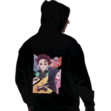 Load image into Gallery viewer, Shirts Pullover Hoodies, Unisex / Small / Black Slayer Of Demons
