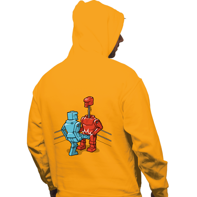 Shirts Pullover Hoodies, Unisex / Small / Gold Blue Kick!