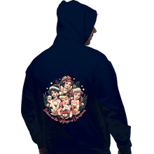 Load image into Gallery viewer, Daily_Deal_Shirts Pullover Hoodies, Unisex / Small / Navy Christmas Princesses

