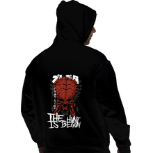 Load image into Gallery viewer, Shirts Pullover Hoodies, Unisex / Small / Black If It Bleeds
