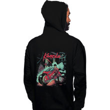Load image into Gallery viewer, Shirts Pullover Hoodies, Unisex / Small / Black Neo-Tokyo Rain
