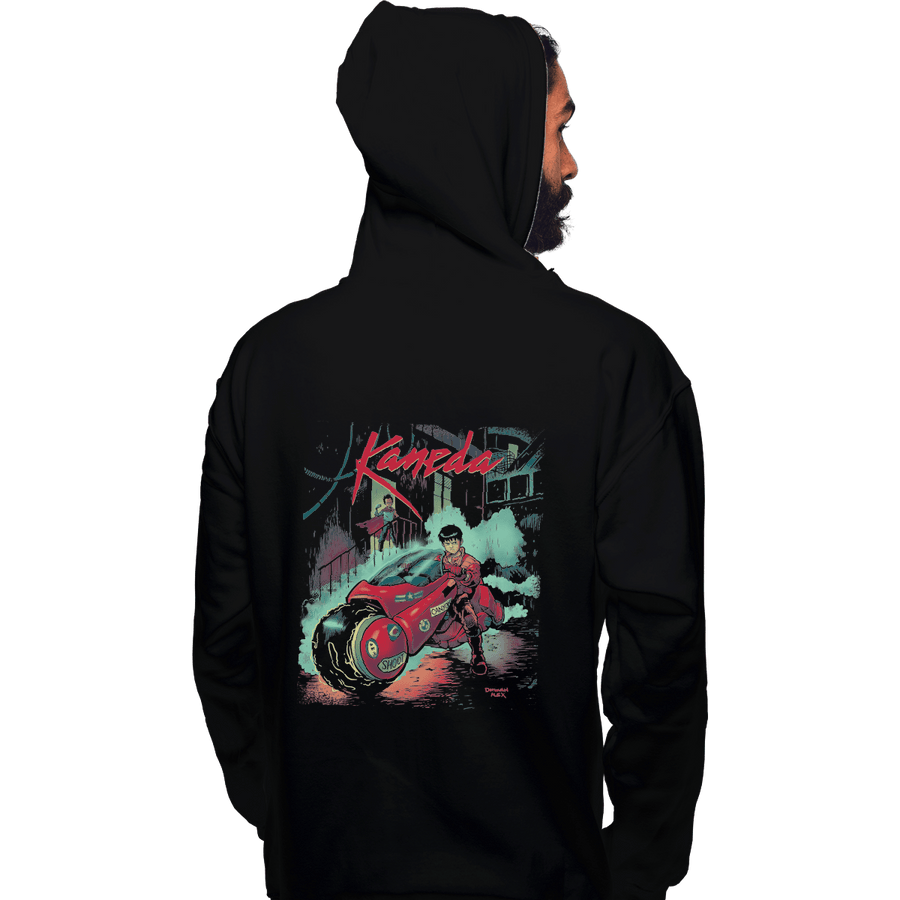 Shirts Pullover Hoodies, Unisex / Small / Black Neo-Tokyo Rain