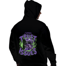 Load image into Gallery viewer, Daily_Deal_Shirts Pullover Hoodies, Unisex / Small / Black Trust Issues
