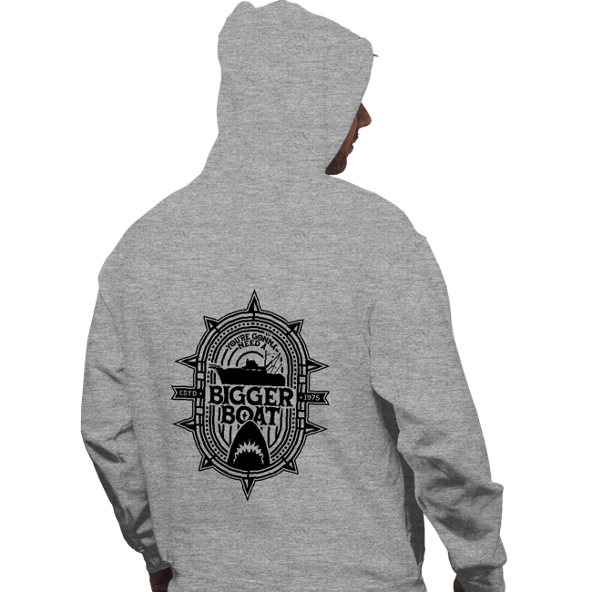 Secret_Shirts Pullover Hoodies, Unisex / Small / Sports Grey Bigger Boat