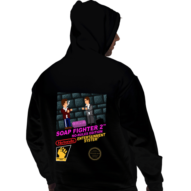 Daily_Deal_Shirts Pullover Hoodies, Unisex / Small / Black Soap Fighter