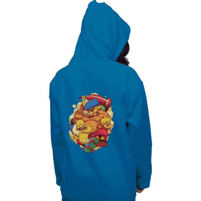 Shirts Pullover Hoodies, Unisex / Small / Sapphire The Arcade Family