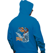 Load image into Gallery viewer, Shirts Pullover Hoodies, Unisex / Small / Sapphire Totsugeki
