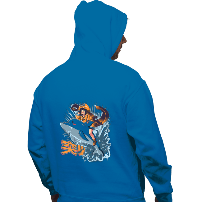 Shirts Pullover Hoodies, Unisex / Small / Sapphire Totsugeki