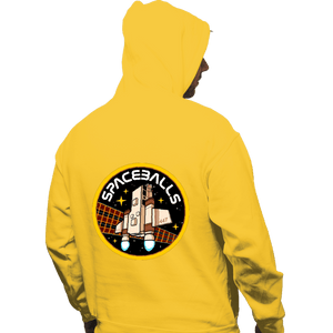 Daily_Deal_Shirts Pullover Hoodies, Unisex / Small / Gold Vintage Spaceballs
