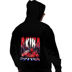 Secret_Shirts Pullover Hoodies, Unisex / Small / Black Neon Akira City