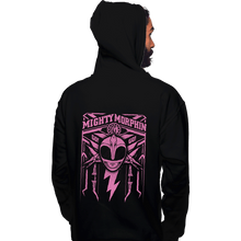 Load image into Gallery viewer, Shirts Pullover Hoodies, Unisex / Small / Black Pink Ranger
